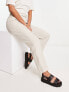 Фото #4 товара & Other Stories belted linen trousers in beige