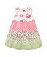 Toddler Girls Cotton Dresses, Blush Rose Leopard 2pck