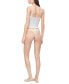 Фото #4 товара Трусы женские Calvin Klein cK One Cotton Singles Thong Underwear QD3783