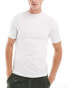 River Island 3 pack muscle fit t-shirts in white