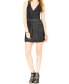 Фото #1 товара Платье Sanctuary безрукавное с V-образным вырезом Metallic Fleckered Black размер M.