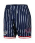 Фото #4 товара Men's Navy Boston Red Sox Cooperstown Collection 2004 World Series City Collection Mesh Shorts