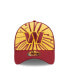 ფოტო #3 პროდუქტის Men's Gold, Burgundy Washington Commanders Shattered 39THIRTY Flex Hat