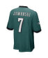 Фото #4 товара Men's Ron Jaworski Midnight Green Philadelphia Eagles Game Retired Player Jersey