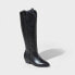 Фото #1 товара Women's Sommer Wide Calf Western Boots - Universal Thread Black 12WC