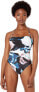 Фото #1 товара BCBGMAXAZRIA Women's 236348 Sweetheart Neck Halter One Piece Swimsuit Size 6