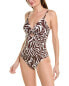 La Blanca Fierce Twist Keyhole Swimdress Women's