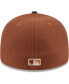 Фото #4 товара Men's Brown Atlanta Braves Tiramisu Low Profile 59FIFTY Fitted Hat