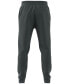 Фото #7 товара Men's Cozy Fleece Tapered Leg Mid-Rise Jogger Pants