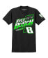 ფოტო #2 პროდუქტის Men's Black Kyle Busch Xtreme T-shirt