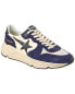 Фото #1 товара Golden Goose Running Sole Leather & Suede Sneaker Men's Blue 40