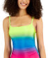 Фото #3 товара Women's Setting Sun Tank One-Piece Swimsuit, Created for Macy's