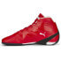 Фото #3 товара Puma Sf Carbon Cat Mid Lace Up Mens Red Sneakers Casual Shoes 30754502
