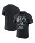 ფოტო #1 პროდუქტის Men's Darius Rucker Collection by Black Tampa Bay Rays Beach Splatter T-shirt