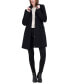 Фото #5 товара Women's Single-Breasted Belted Walker Coat