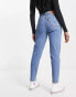 Фото #6 товара Levi's high waisted mom jeans in light wash