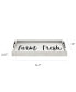 Decorative Wood Serving Tray with Handles - Farm Fresh