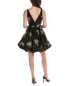 Фото #2 товара Marchesa Notte Mini Cocktail Dress Women's Yellow 8