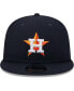 Фото #3 товара Men's Navy Houston Astros 2017 World Series Side Patch 9FIFTY Snapback Hat