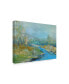 Фото #2 товара Marietta Cohen Art And Design 'River Painting' Canvas Art - 47" x 35"