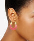 ფოტო #2 პროდუქტის Rock Candy Hoop Earrings