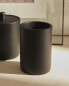 Фото #8 товара Black resin toothbrush holder