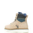 Фото #3 товара Wolverine Lucky Brand Worker 6" W080078 Mens Beige Wide Leather Work Boots