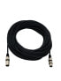 Omnitronic 30220590 - XLR (3-pin) - Male - XLR (3-pin) - Female - 25 m - Black