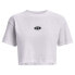 Фото #3 товара UNDER ARMOUR Branded Logo Crop short sleeve T-shirt