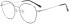 Фото #2 товара Blue Light Filter Glasses Anti Blue Light Glasses Computer Glasses Cat's Eye Without Prescription Metal Frame Glasses PC Gaming Bluelight Filter UV Block Blue Light Glasses Women