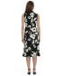 ფოტო #2 პროდუქტის Women's Sleeveless Printed Dress