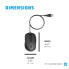 Фото #6 товара HP 150 Wired Mouse - Ambidextrous - Optical - USB Type-A - 1600 DPI - Black