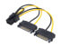 StarTech.com SATPCIEXADAP 6 in. 6in SATA Power to 6 Pin PCI Express Video Card P