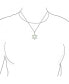 ფოტო #3 პროდუქტის Hanukkah Magen Judaic White Created Opal Inlay Star Of David Pendant Necklace For Bat Mitzvah For Women For .925 Sterling Silver