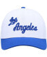 Фото #3 товара Men's White, Powder Blue Los Angeles Lakers Hardwood Classics Core 2-Tone 2.0 Pro Snapback Hat