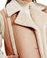 Фото #3 товара Женская куртка French Connection Belen с отложным воротником и искусственным мехом