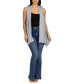 Фото #4 товара Draped Open Front Sleeveless Cardigan Vest