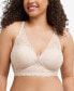 ფოტო #1 პროდუქტის Pure Comfort Lace & Mesh Longline Wireless Bralette DM1188