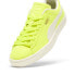 Puma Suede Neon 39869402 Womens Green Suede Lifestyle Sneakers Shoes