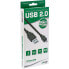 Фото #6 товара InLine Basic Micro-USB 2.0 cable - USB Type A male / Micro-B male - black - 1m