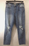 Фото #11 товара Kendall & Kylie Kouture High-Rise Straight Jeans Distressed Size 9/10 New