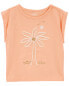 Фото #1 товара Toddler Palm Tree Knit Tee 2T