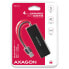 Фото #4 товара AXAGON HUE-G1A Superspeed USB-C Slim Hub, 4x USB 3.0 - 15cm, schwarz