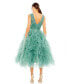 Фото #4 товара Women's Ruffled V-Neck A Line Tulle Dress