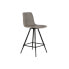 Stool DKD Home Decor Black Light grey 41 x 50 x 95 cm