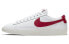 Nike Blazer Low Leather 复古休闲 低帮 板鞋 男女同款 白红 / Кроссовки Nike Blazer Low Leather CI6377-102