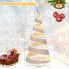 Фото #17 товара Елка искусственная costway Weihnachtsbaum LED Kegelform