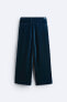 Фото #7 товара Limited edition velvet trousers