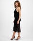 Фото #2 товара Women's Alina Halter-Neck Sleeveless Midi Dress