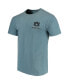 Фото #3 товара Men's Blue Auburn Tigers State Scenery Comfort Colors T-shirt